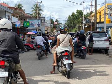 Kepadatan Kendaraan di Atambua Meningkat Menjelang Pergantian Tahun