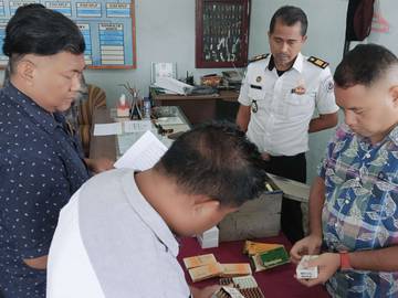 Polres Belu Audit Senjata Api Lapas 
