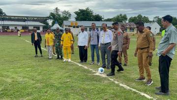 Kapolres Malaka Kick Off Turnamen SSB 