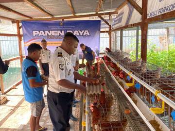 Panen Raya Lapas Atambua untuk Bencana