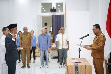 Pelantikan Direktur PDAM Belu