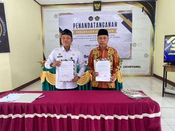 Lapas Atambua-Kemenag Teken PKS Pembinaan Keagamaan