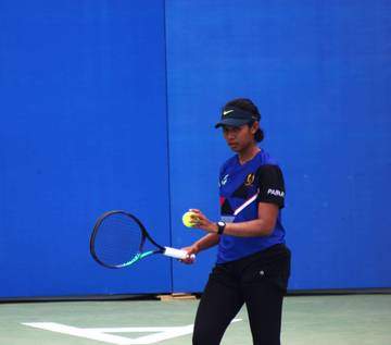 Penampilan Petenis Putri di PON 2024 