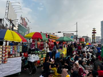 Ratusan UMKM Meriahkan Jalan Sehat HUT Kota Bandarlampung