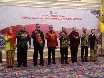Jabatan Kepala OJK Lampung Dikukuhkan