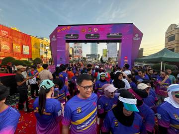 Ribuan Peserta Ramaikan Bhayangkara Run 2024