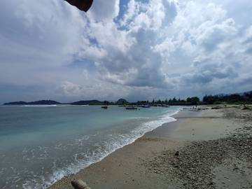 Destinasi Pantai Selaki di Tarahan Lampung Selatan 