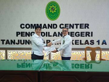 PN Tanjung Karang dan RRI Bandarlampung Tandatangani MoU