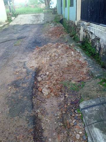 Warga Perum karunia Indah Keluhkan Timbunan Air Bersih