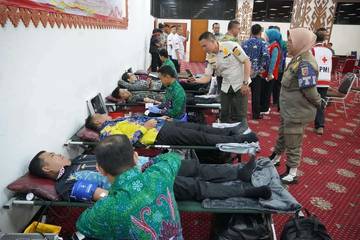Pemprov Lampung Gelar Siger Donor Darah