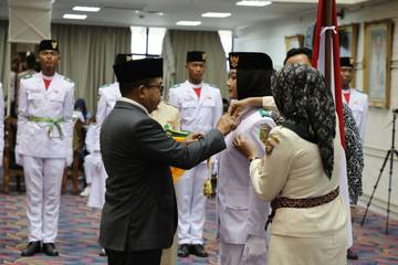 Paskibraka Siap Buat Sejarah Upacara Pertama di Kota Baru