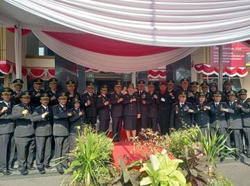 Momen Upacara Peringatan Hari Pengayoman ke-79 di Lampung