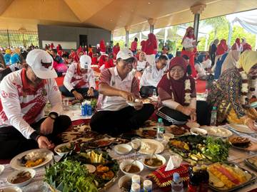 Festival Nyeruit Simbol Kekayaan Budaya Lampung