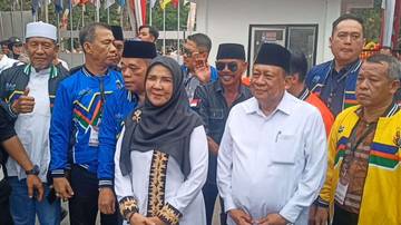 Pasangan Eva Dwiana-Deddy Amarullah Mendaftar ke KPU