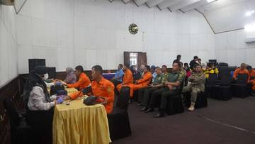 Kegiatan Donor Darah di RRI Bandar Lampung