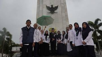 RRI Bandarlampung Gelar Ziarah Makam Pahlawan