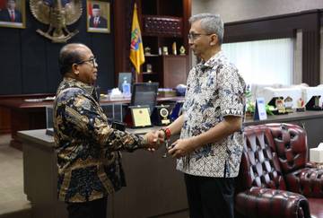 Pj. Gubernur Lampung Menerima Kunjungan Pengurus Yayasan LAZ Bakrie Amanah
