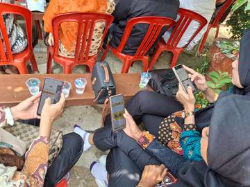 Pelaksanaan Bimtek eKBP di Lampung Selatan