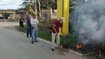 Kegiatan Rutin Jumat Bersih Kelurahan Sukabumi Bandarlampung