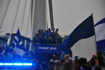 Suasana Parade Juara Persib Bandung