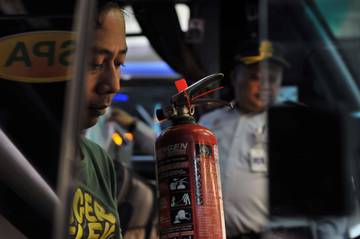 BPTD Kemenhub Gelar Ramp Check Bus Pariwisata