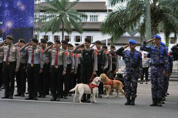 Gelar Pasukan Operasi Lilin Lodaya 2024 di Bandung