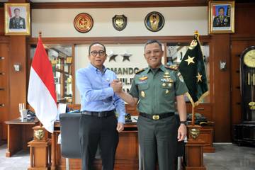 Pangdam III Siliwangi Terima Kunjungan Kepala RRI Bandung