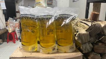 Minyakkita di Pasar Kosambi Sesuai Takaran