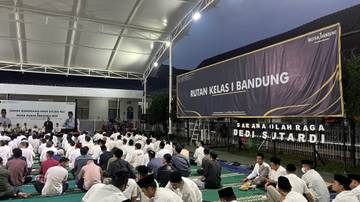 Rutan Bandung Gelar Buka Bersama Warga Binaan