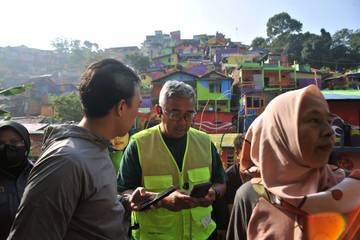 Kampung Pelangi Diresmikan Menjadi Lembur Katumbiri