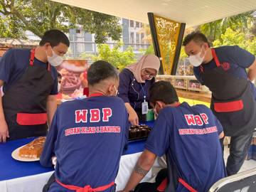 Pelatihan Pembuatan Pastry untuk Warga Binaan Rutan Bandung