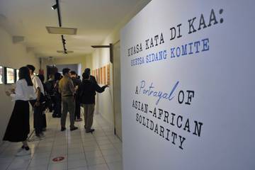 Peringatan 70 Tahun KAA, Pameran Temporer Asian-African Solidarity