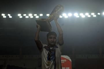 Perayaan Port FC Juara Piala Presiden 2025