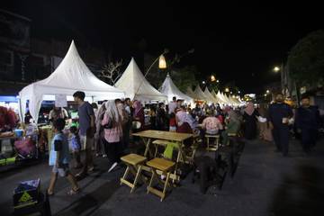 Baiman Street Food Festival Sambut HUT ke-498 Banjarmasin
