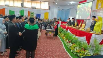 45 Anggota DPRD Provinsi Bengkulu Dilantik