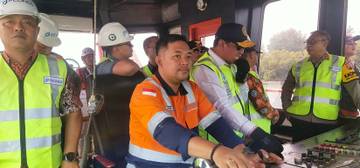 Plt. Gubernur Bengkulu Pantau Pendangkalan Alur Pulau Baai