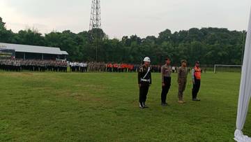 Apel Gelar Pasukan Operasi Ketupat Lodaya Bogor