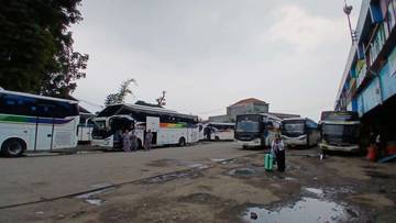 Terminal Baranang Siang Bogor Didominasi Pemudik Tujuan Jateng dan Jatim