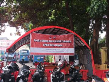 BPBD Kota Bogor Dirikan Posko Siaga Arus Mudik Lebaran di Terminal Baranangsiang