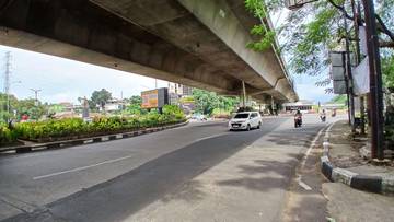 H-1 Lebaran, Arus Lalu Lintas di KS Tubun Bogor Lengang