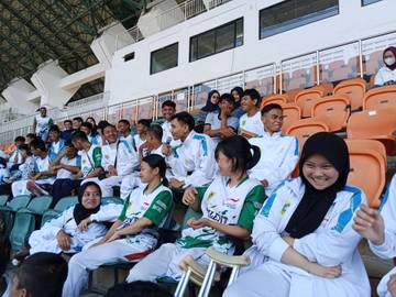 Para Atlet Sentra Olahraga Disabilitas (SOD) Kabupaten Bogor