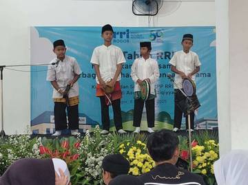 Seni Qasidah Meriahkan Pagelaran RRI Bogor Berbagi