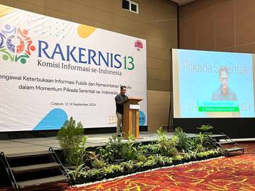 Penyelenggaraan Rakernis ke-13 Komisi Informasi se-Indonesia 2024