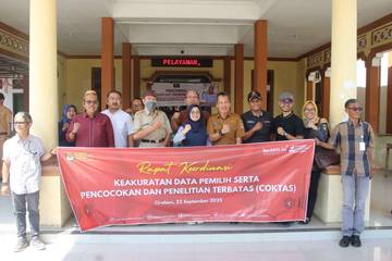 Coktas KPU Kabupaten Cirebon Pastikan Keakuratan Data Pemilih