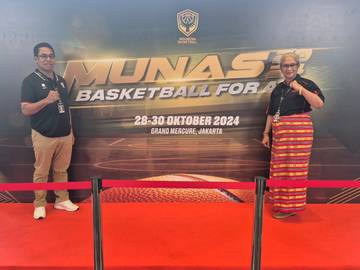 Pengurus Perbasi NTT Hadiri Munas Perbasi 2024 di Jakarta