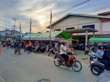 Lapak Juadah Pasar Jarai Ramai Dikunjungi Masyarakat
