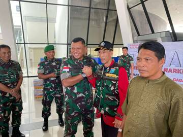 Danrem 121/Abw Luncurkan Radar Embrio Narkoba di Entikong