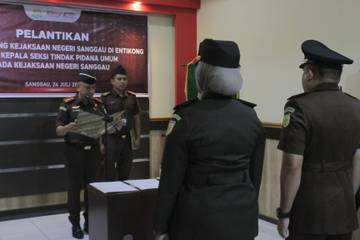 Dua Jabatan di Kejaksaan Negeri Sanggau Berganti