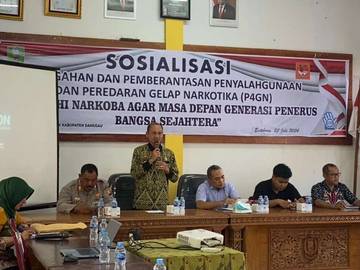 Badan Kebangpol Sanggau Perkuat Masyarakat dari Pengaruh Narkoba