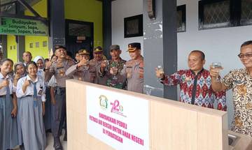 Fasilitas Filterisasi Air Bersih dan Sumur Bor di Perbatasan Entikong